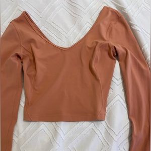 Lightly used Lululemon size 4 align long sleeve